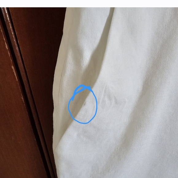 Theory Relaxed Pull-on Pants, White Crunch Size 12 Nwt - Picture 16 of 16